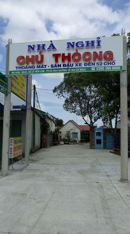 Chu Thoong Motel Cà Mau Zewnętrze zdjęcie