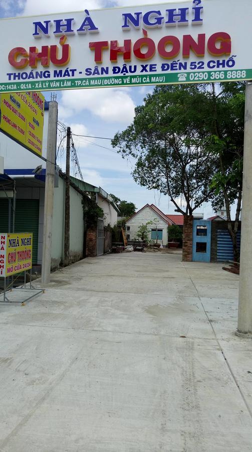 Chu Thoong Motel Cà Mau Zewnętrze zdjęcie
